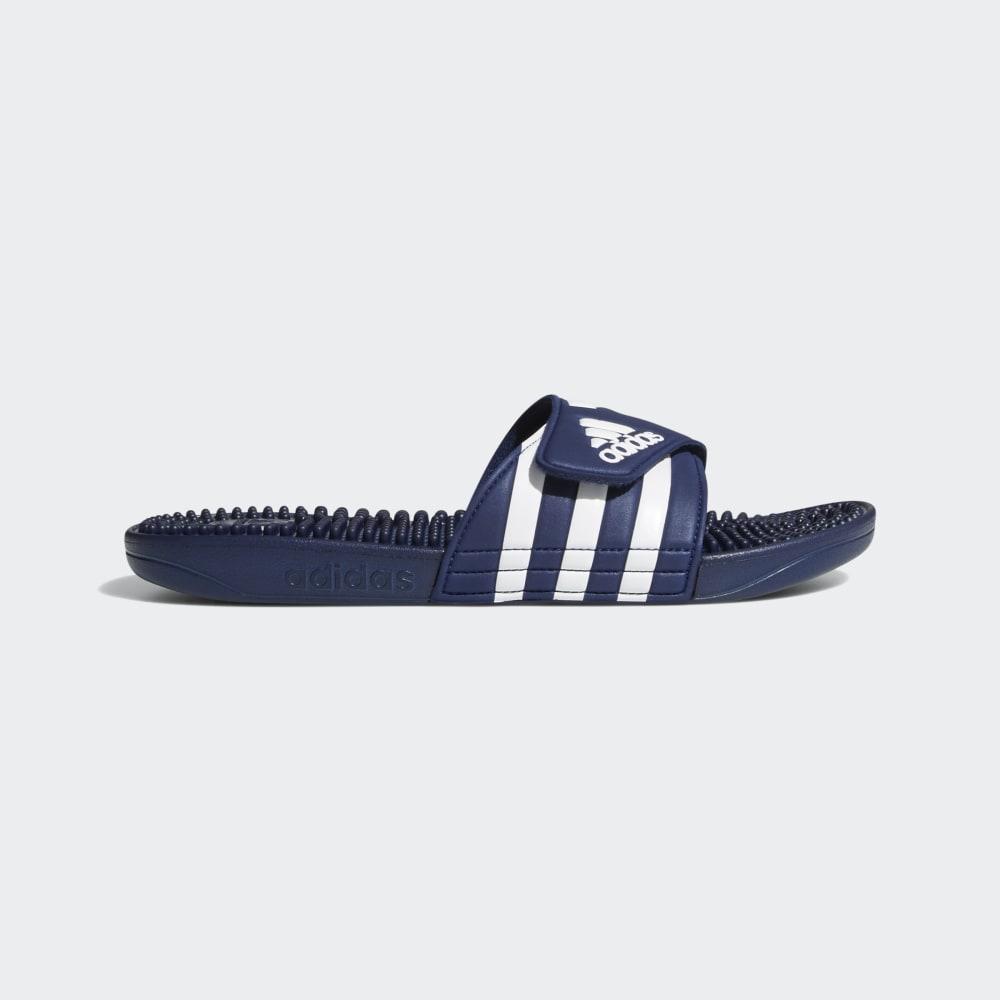 Adidas Men's Adissage Slides Dark Blue/White Ireland F35579